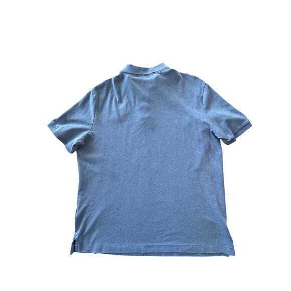 Polo Ralph Lauren Slim-Fit Jacquard Short-Sleeve Polo Shirt Large Blue - Picture 9 of 9